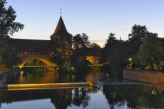 Nürnberg, Kettensteg - Olympus OM-D EM-1, 46 mm - f8.0 (-0.7EV) - ISO200 - 2,5 s