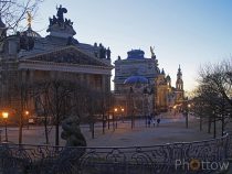 Blaue Stunde – Dresden Neujahr 2018